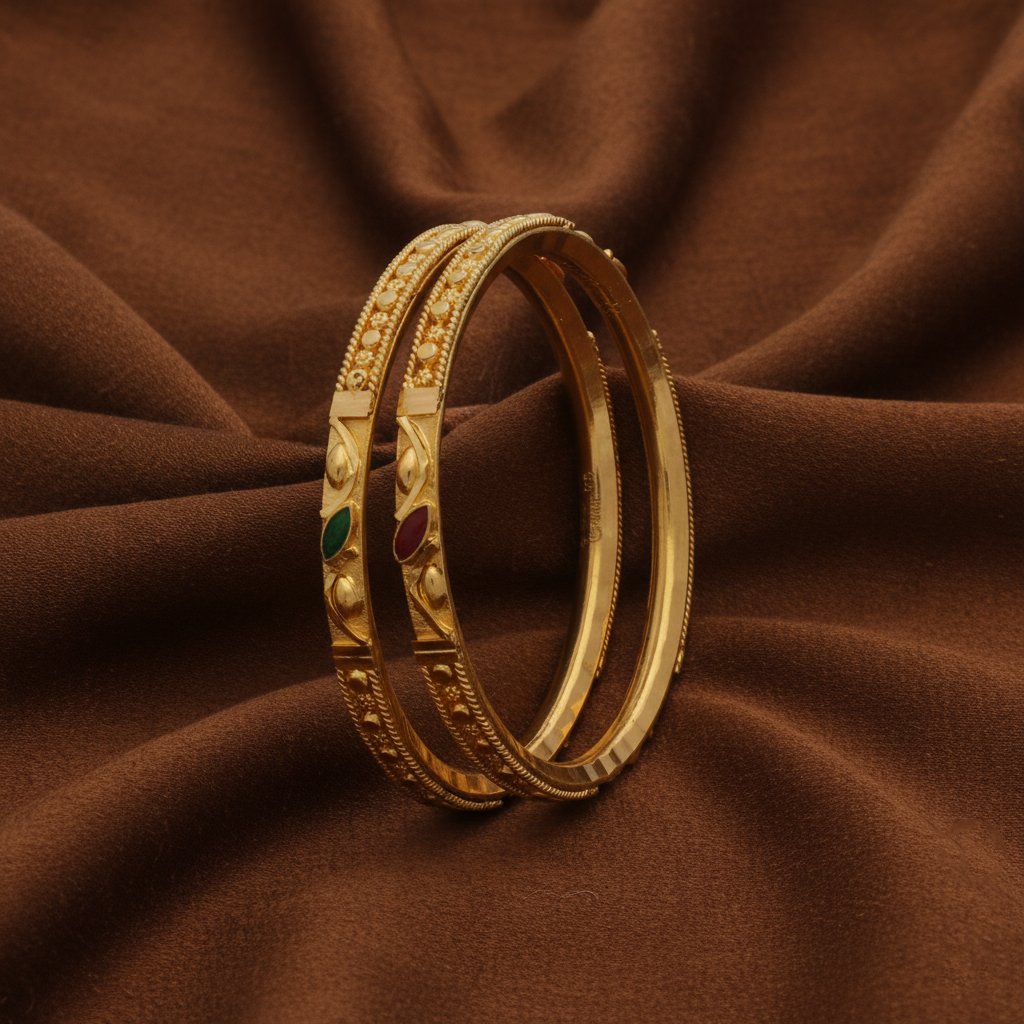 FANCY PLAIN BABY BANGLE